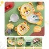 Set ăn dặm sợi tre 5 món A032 18 Các sản phẩm từ sợi tre mang lại cảm giác mềm mại, không bị xơ cứng gây trầy xước cho da, thân thiện với cơ thể