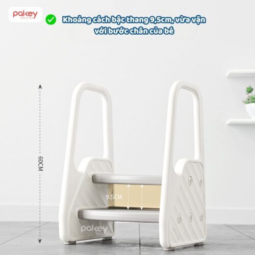 Thang kê chân cho bé có tay vịn Pakey F041 17 Thang kê chân cho bé có tay vịn Pakey F041