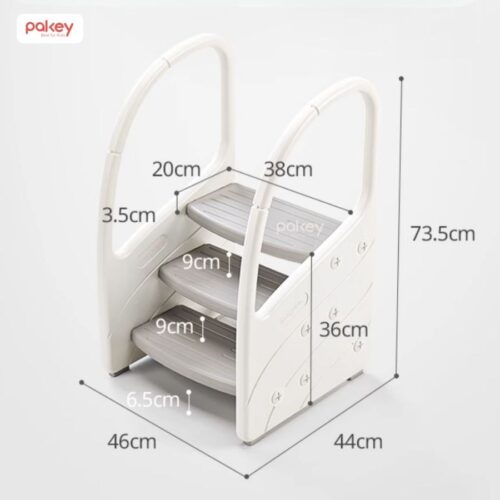 Thang kê chân cho bé có tay vịn Pakey F041 11 Thang kê chân cho bé có tay vịn Pakey F041