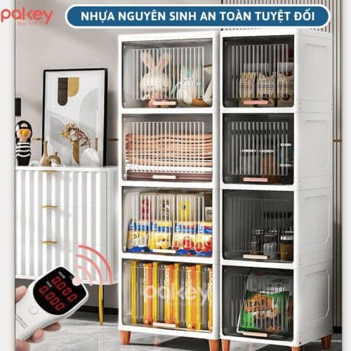 Tủ nhựa cánh trượt đa năng tiện ích giá ưu đãi