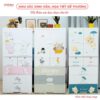 Tủ quần áo cho bé 4/5 tầng Pakey HX004