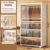 Tủ quần áo cánh trong Pakey HX006 15 Sản phẩm tủ nhựa HX006 được cấu tạo với cấu tạo ổn định với chất liệu an toàn chắc chắn
