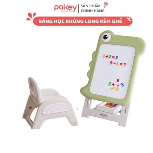 Bộ bảng học + ghế cho bé Pakey cao cấp