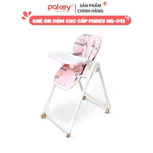 Ghế ăn dặm cho bé cao cấp Pakey HA-013 hàng chính hãng