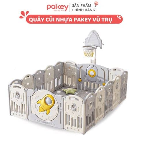 Quây gấp gọn cho bé Pakey vũ trụ
