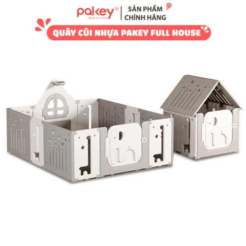 Quây cũi nhựa cho bé Pakey Happy Full House