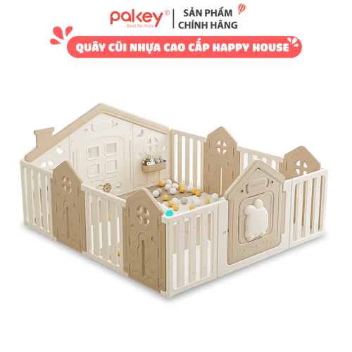 Quây nhựa cho bé Pakey Happy House