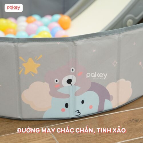 Bể bóng vải Pakey 3 màu - có họa tiết 14 Bể bóng vải Pakey