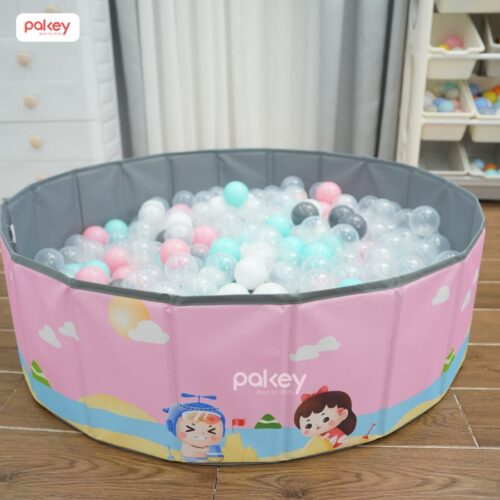 Bể bóng vải Pakey 3 màu - có họa tiết 11 Bể bóng vải Pakey
