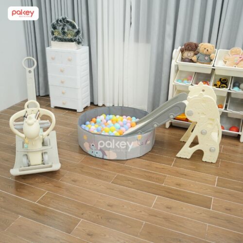 Bể bóng vải Pakey 3 màu - có họa tiết 9 Bể bóng vải Pakey