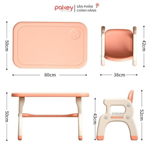 Bộ bàn học cho bé 2in1 YY01
