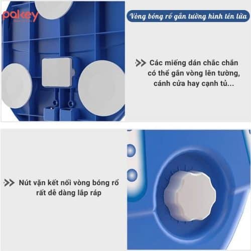 Các miếng dán chắc chắn, không bị bong ra khi bé đang chơi