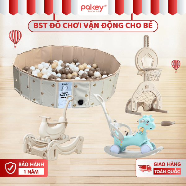 CÂU CHUYỆN PAKEY 10 ĐỒ CHƠI VẬN ĐỘNG