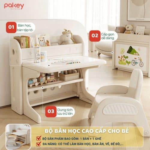 Bàn có cấu tạo linh hoạt, phù hợp sử dụng với nhiều mục đích khác nhau