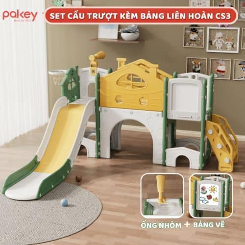 Ngoài ra, sản phẩm còn được trang bị đồ chơi ống nhòm và bảng vẽ