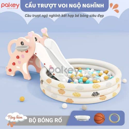 cau truot em be voi cao cap 10 New sun babies