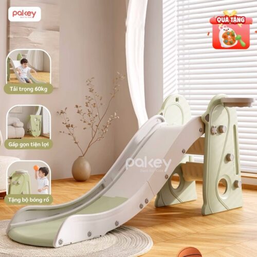 Cầu trượt đơn Pakey chim cánh cụt B051 42 Cầu trượt Pakey chim cánh cụt