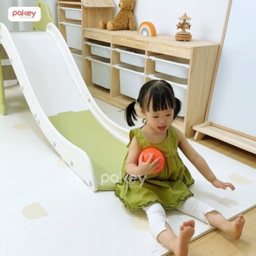 Cầu trượt đơn Pakey chim cánh cụt B051 28 Cầu trượt Pakey chim cánh cụt