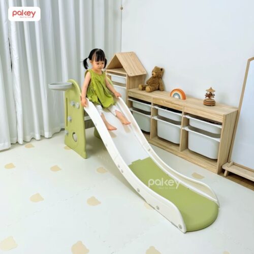 Cầu trượt đơn Pakey chim cánh cụt B051 27 Cầu trượt Pakey chim cánh cụt