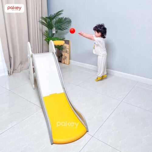 Cầu trượt đơn Pakey chim cánh cụt B051 19 Cầu trượt Pakey chim cánh cụt