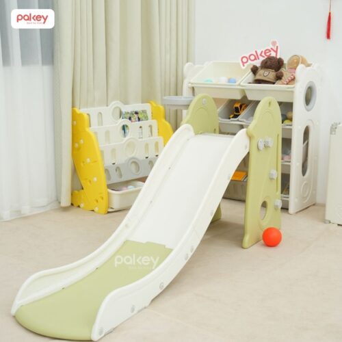 Cầu trượt đơn Pakey chim cánh cụt B051 24 Cầu trượt Pakey chim cánh cụt