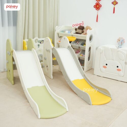 Cầu trượt đơn Pakey chim cánh cụt B051 22 Cầu trượt Pakey chim cánh cụt