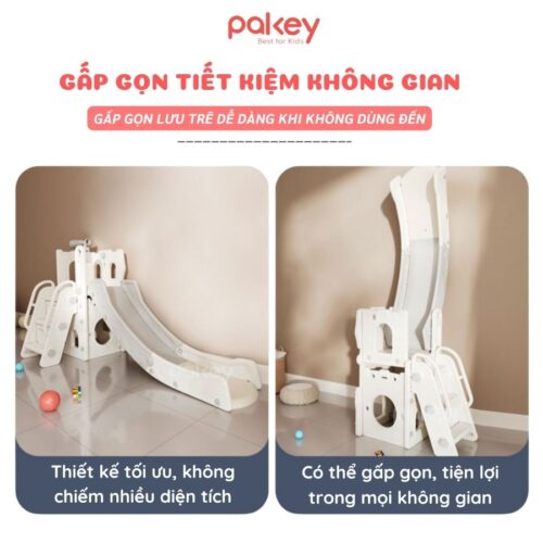 Cầu trượt đơn Pakey Lâu Đài 19 Cầu trượt đơn Pakey Lâu Đài