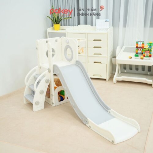 Cầu trượt đơn Pakey Lâu Đài