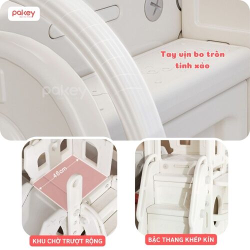 Cầu trượt đơn Pakey Lâu Đài 21 Cầu trượt đơn Pakey Lâu Đài