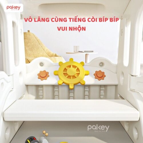 Cầu trượt Pakey xe bus cao cấp 17 Cầu trượt Pakey xe bus cao cấp