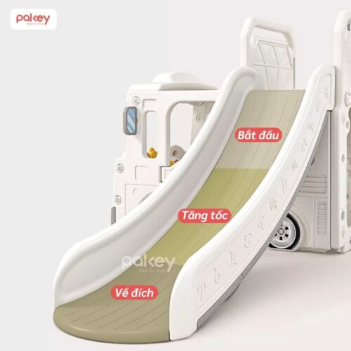 Cầu trượt Pakey xe bus cao cấp 18 Cầu trượt Pakey xe bus cao cấp