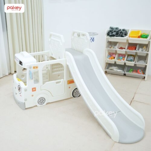 Cầu trượt Pakey xe bus cao cấp 33 Cầu trượt Pakey xe bus cao cấp