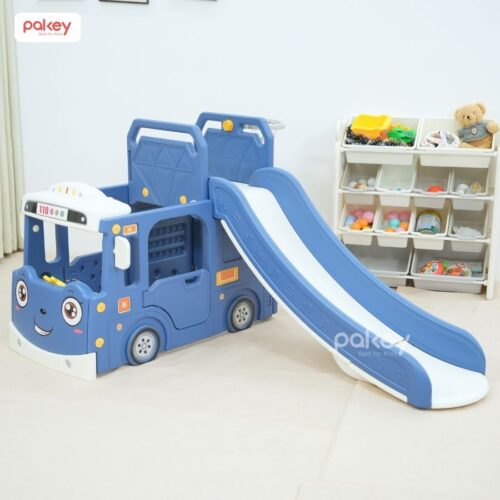 Cầu trượt Pakey xe bus cao cấp 32 Cầu trượt Pakey xe bus cao cấp