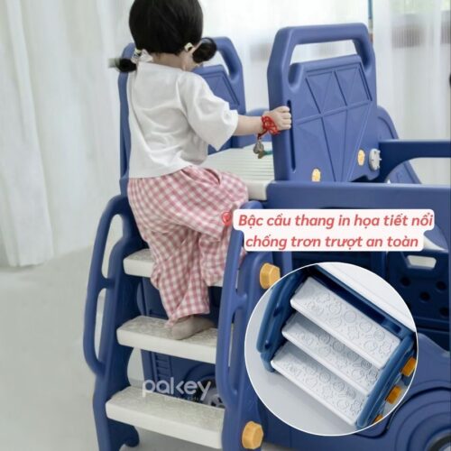Cầu trượt Pakey xe bus cao cấp 24 Cầu trượt Pakey xe bus cao cấp