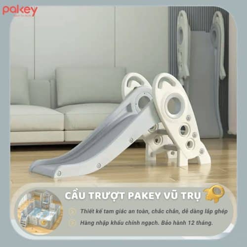 Quây cũi nhựa gấp gọn Pakey vũ trụ 11 cau truot quay cui cho be vu tru New sun babies