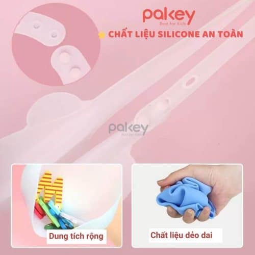 Yếm ăn dặm silicone đã được sáng tạo với một tinh thần thiết kế tỉ mỉ