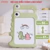 Bộ bảng vẽ cho bé kèm ghế Pakey Khủng Long 22 Có thể điều chỉnh độ cao của bảng một cách linh hoạt