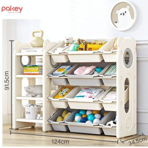 Kích thước kệ để đồ Pakey 4 tầng size L