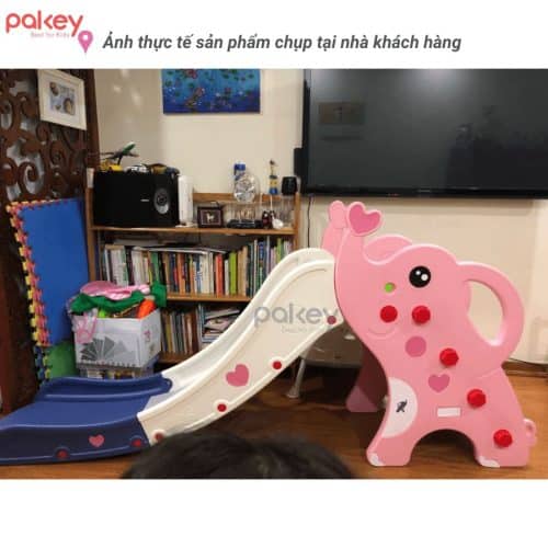 Ảnh thật cầu trượt Pakey voi cao cấp - Feedback từ khách hàng