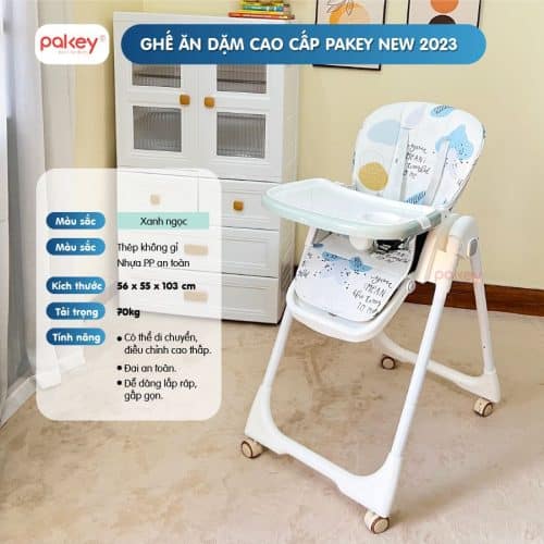 Ghế ăn dặm cao cấp Pakey HA-013 17 ghe an dam Pakey HA013 10 New sun babies