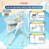 Ghế ăn dặm cao cấp Pakey HA-013 11 ghe an dam Pakey HA013 5 New sun babies