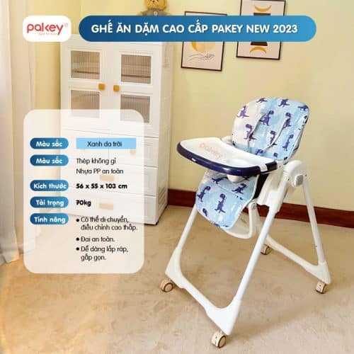 Ghế ăn dặm cao cấp Pakey HA-013 20 ghe an dam Pakey HA013 6 New sun babies