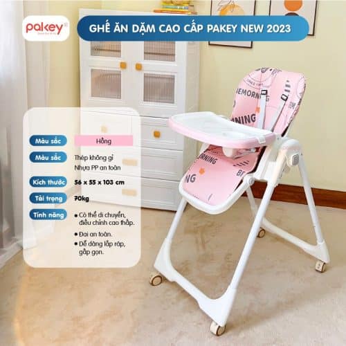 Ghế ăn dặm cao cấp Pakey HA-013 19 ghe an dam Pakey HA013 8 New sun babies