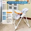 Ghế ăn dặm cao cấp Pakey HA-013 20 ghe an dam Pakey HA013 9 New sun babies