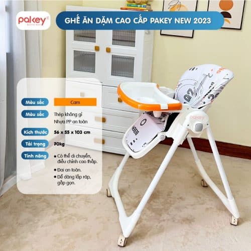 Ghế ăn dặm cao cấp Pakey HA-013 18 ghe an dam Pakey HA013 9 New sun babies