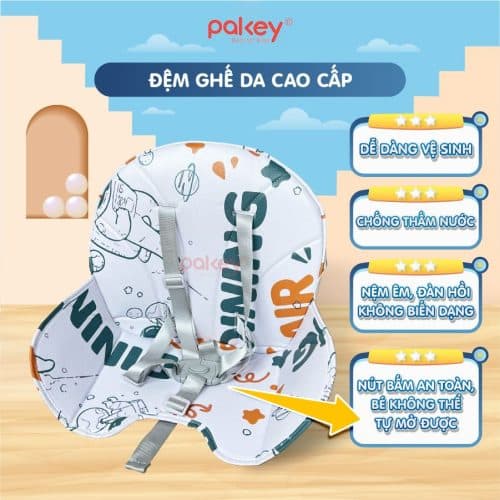 Đệm ghế bằng da cao cấp, êm ái chống nước hiệu quả