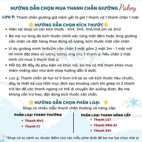 Hướng dẫn kinh nghiệm mua thanh chắn giường phù hợp cho bé