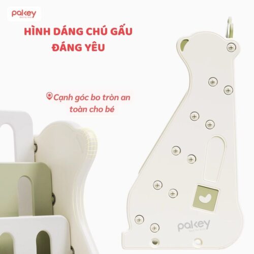 Kệ sách cho bé 5 tầng hình gấu Pakey E096 15 Kệ sách cho bé 5 tầng hình gấu Pakey E096