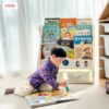 Kệ sách cho bé 5 tầng hình gấu Pakey E096