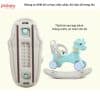 Ngựa bập bênh Pakey 3in1 cho bé 19 Khung xe cơ học, chắc chắn, có độ chịu tải trọng lớn